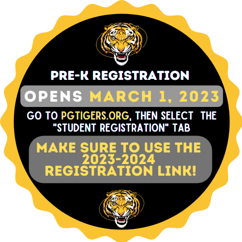 PREK REGISTRATIOIN