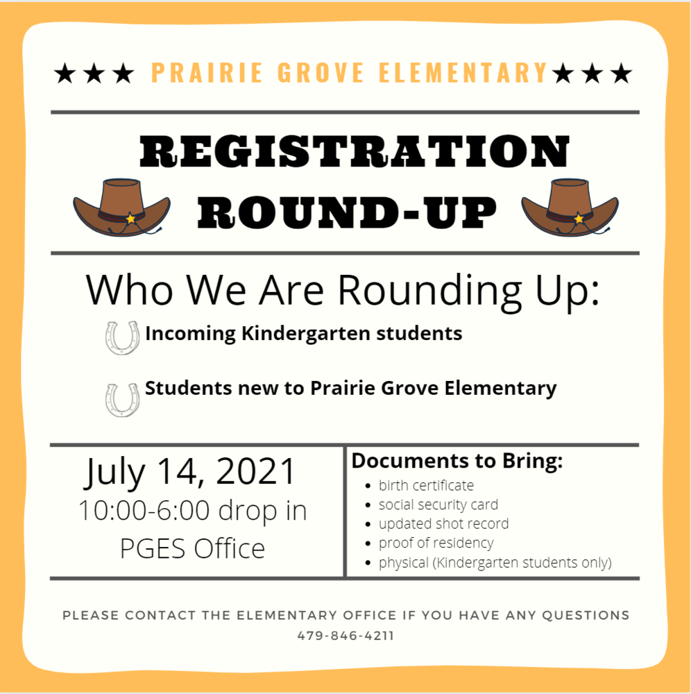 Elementary Registration Roundup