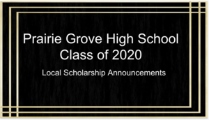 PGHS Class of 2020 Local Scholarship Winners