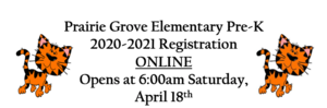 Pre-K Registration Information