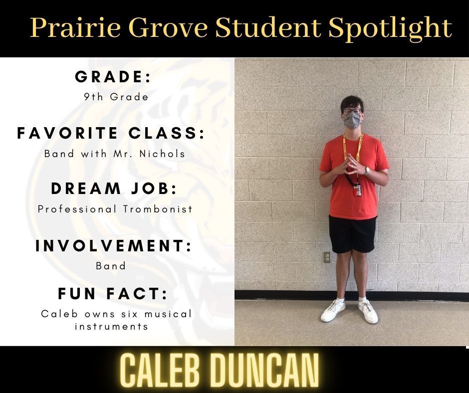 Student Spotlight- Duncan