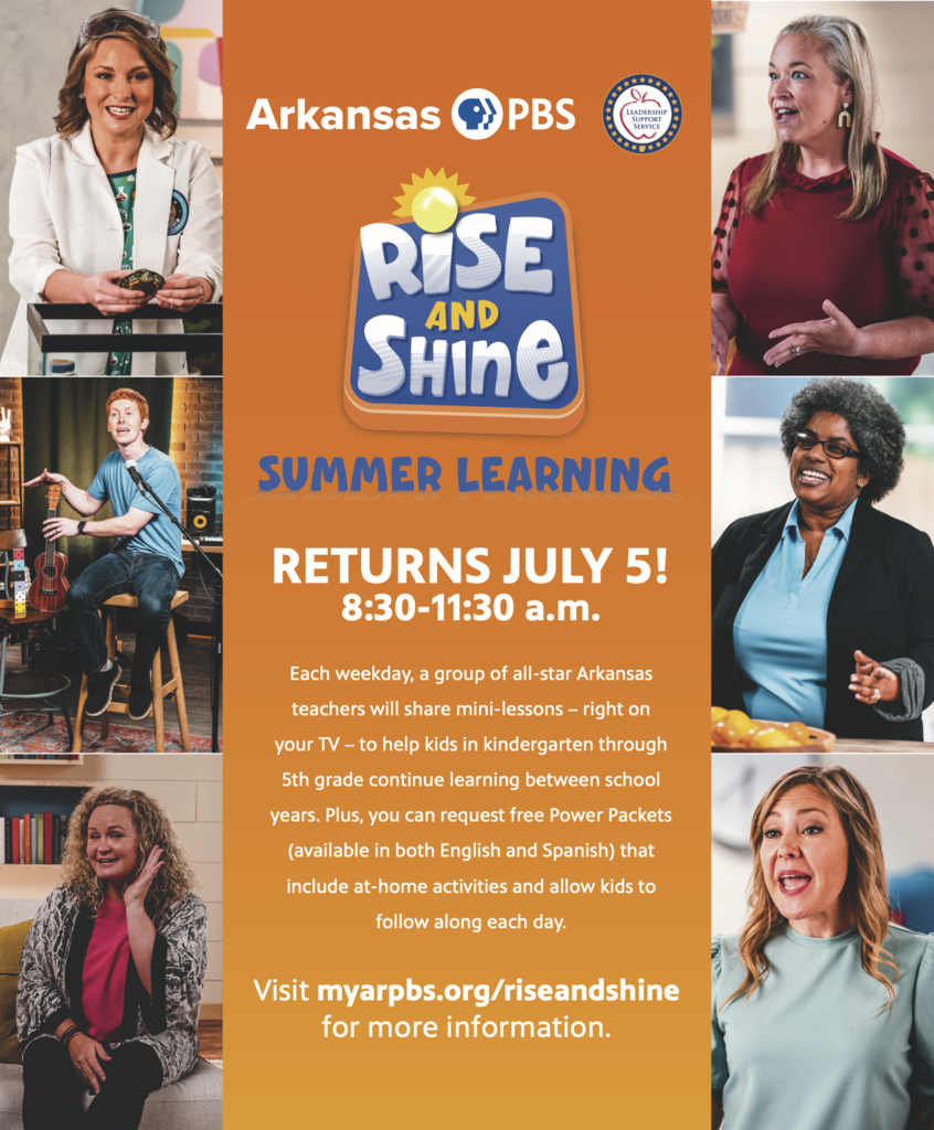 Arkansas PBS Rise and Shine Flyer